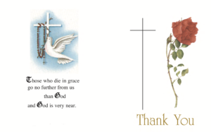 Rose Front Thank You